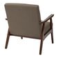 OSP Home Davis Chair in Klein Otter Fabric with Espresso Frame, , large