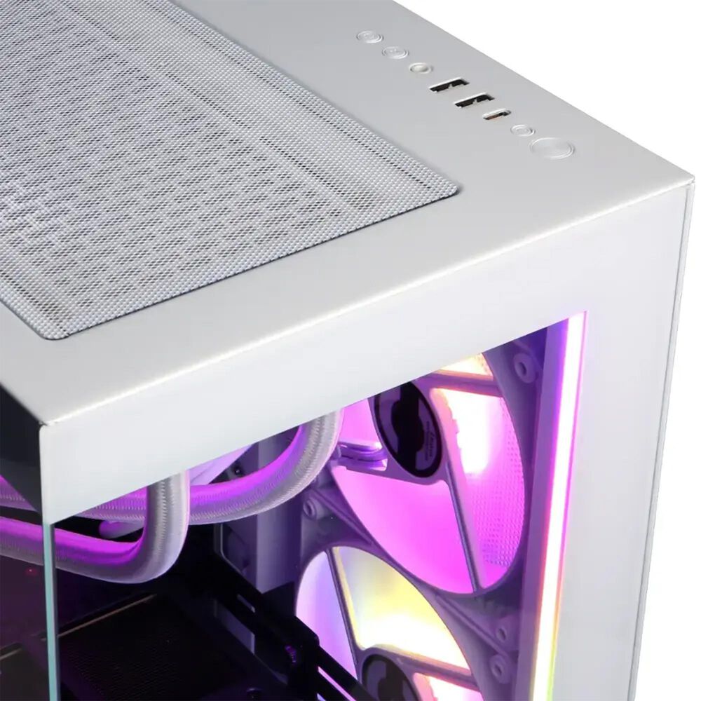 CyberPowerPC Gamer Supreme Gaming Desktop PC | Intel Core Ultra 9 285KF - 64GB RAM - NVIDIA GeForce RTX 5090 Graphics - 4TB SSD in White, , large