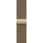 Apple Watch Series 11 (GPS+Cellular) 46mm Titanium Case with Milanese Loop - M/L in Gold and 2-Year AppleCare+, , large