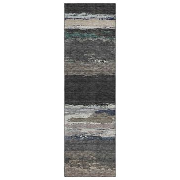 Dalyn Rug Company Trevi TV8 2"3" x 7"6" Black Runner, , large