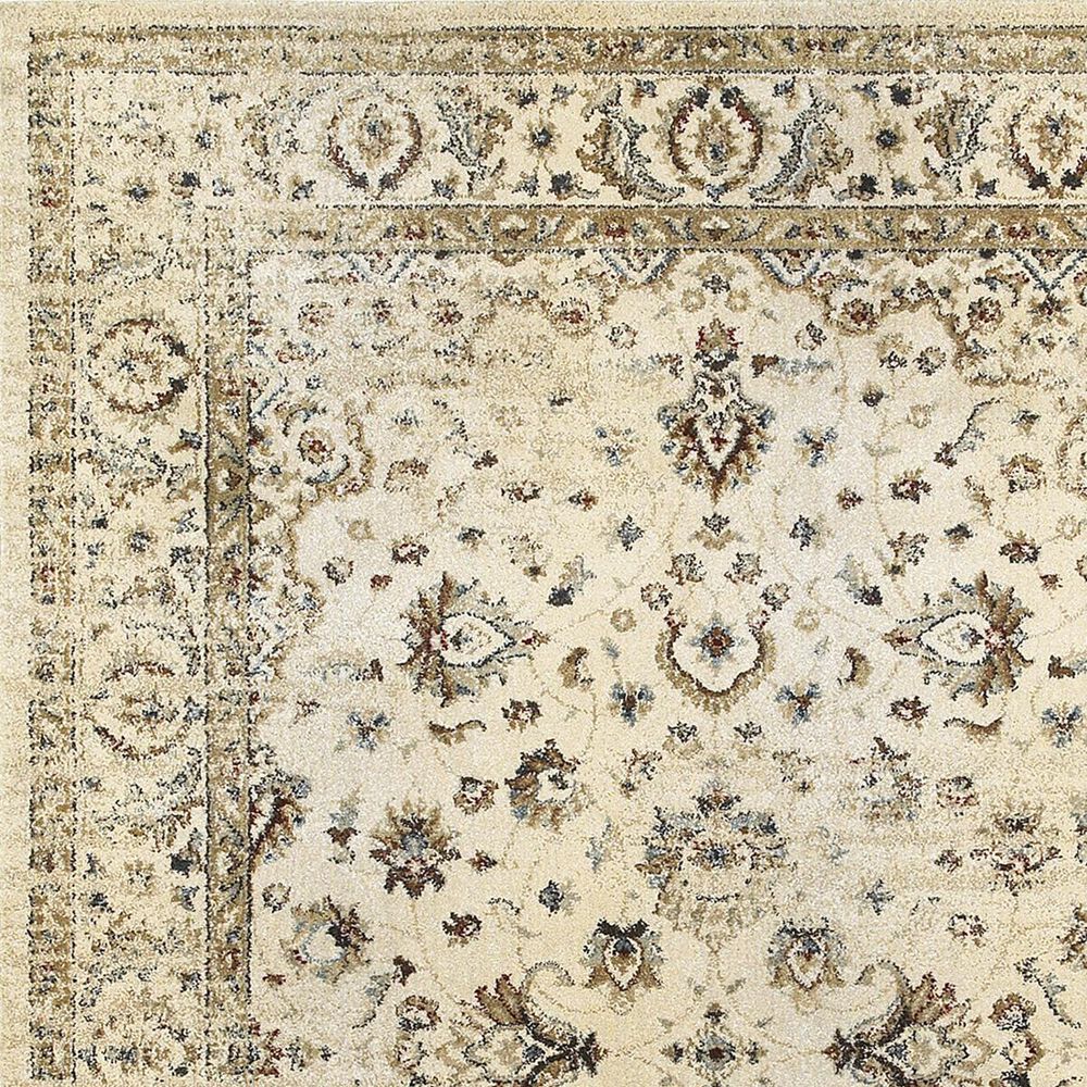 Oriental Weavers Empire 114W 9&#39;10&quot; x 12&#39;10&quot; Ivory and Gold Area Rug, , large