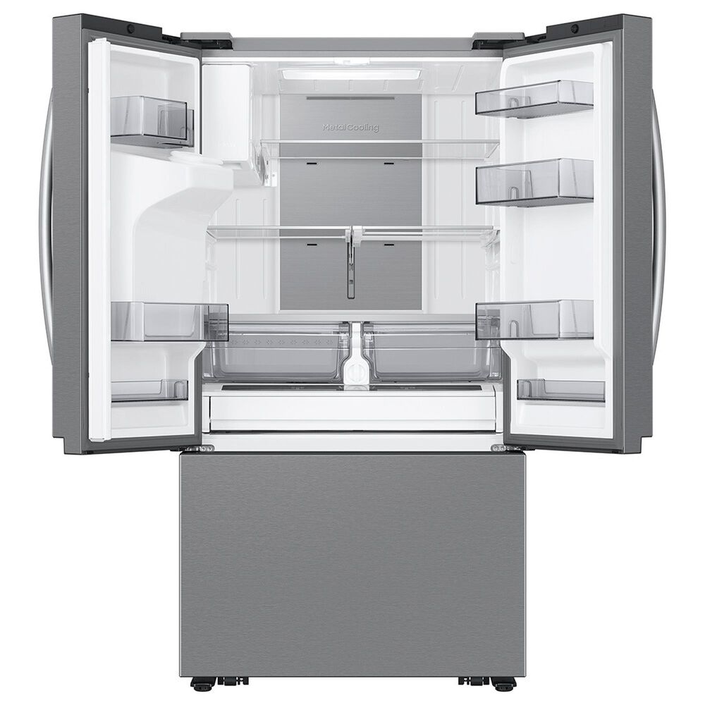 Samsung 30 Cu. Ft. 3-Door French Door Refrigerator with Family Hub in Stainless Steel, , large