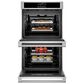 Monogram 30" Smart Electric Convection Double Wall Oven Statement - Stainless Steel, , large