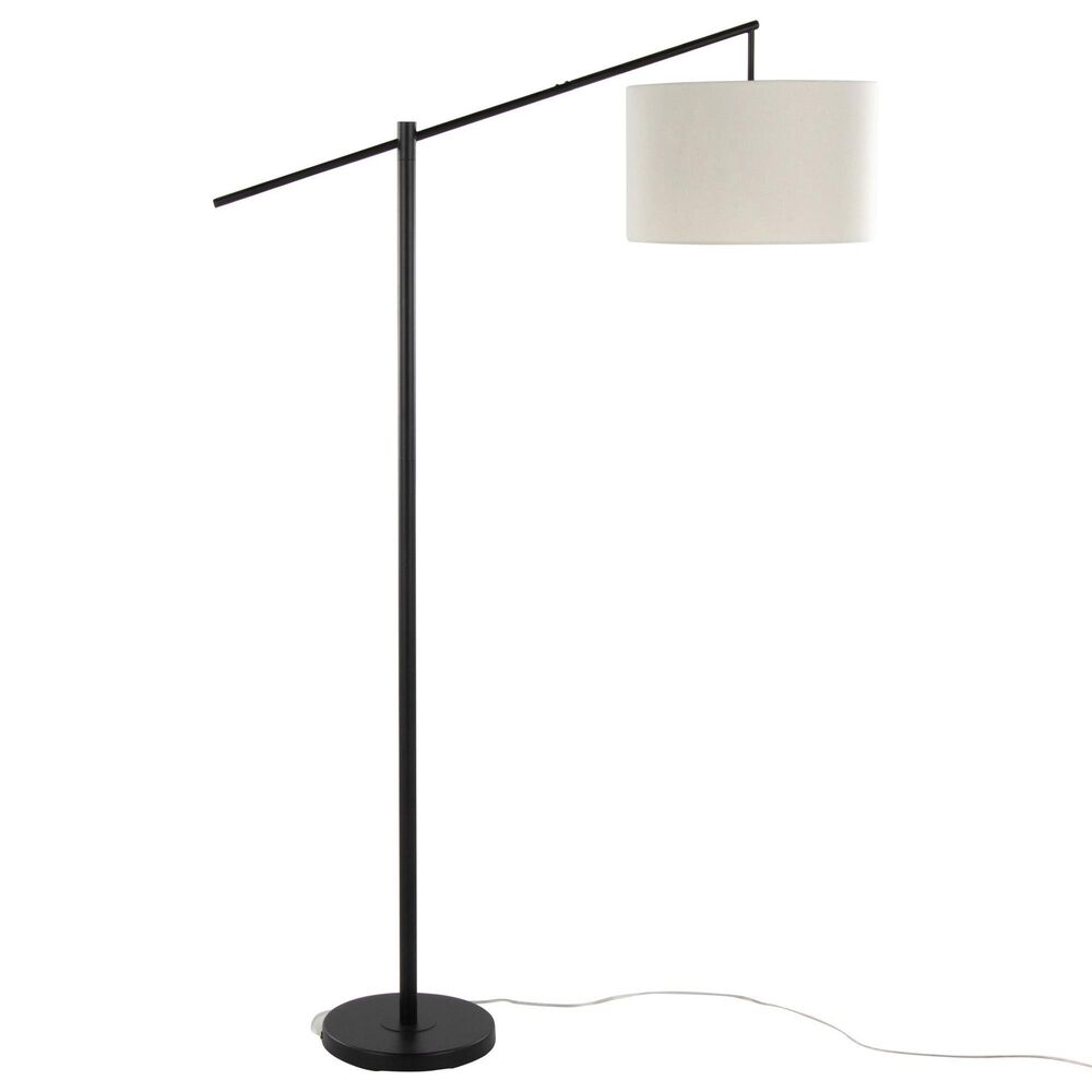 LumiSource Casper Floor Lamp in Matte Black, , large