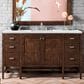 James Martin Vanities Addison 60" Single Bathroom Vanity in Mid Century Acacia with 3 cm Ethereal Noctis Quartz Top and Rectangular Sink, , large