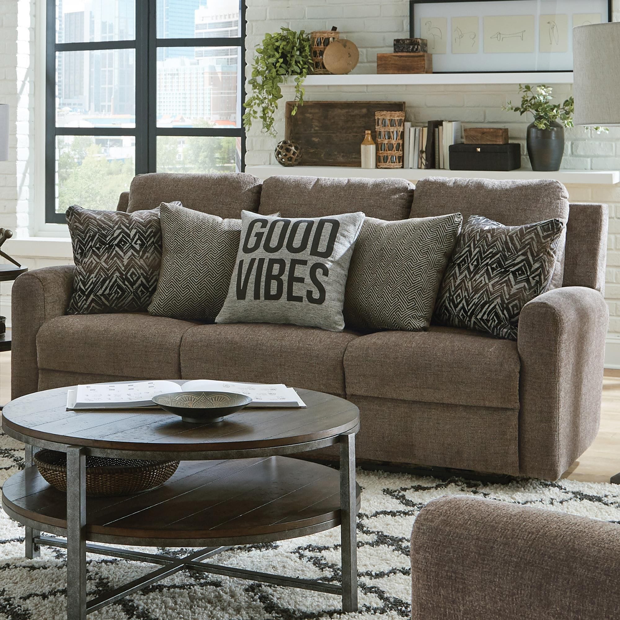 Nfm online reclining sofa