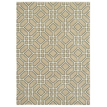 Oriental Weavers Carson 9669D 2" x 3" Sand Scatter Rug, , large