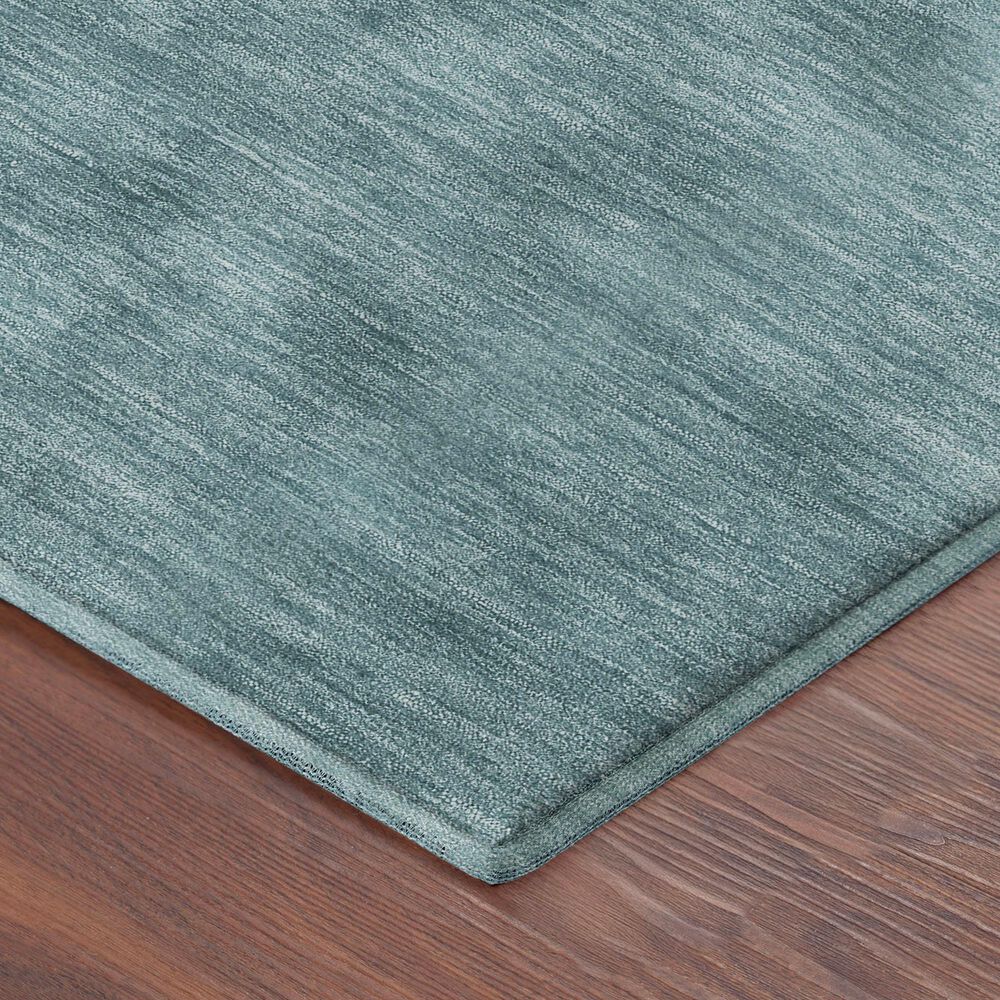 Dalyn Rug Company Soft Essentials Solid Teal 5' x 7'6" Area Rug, , large