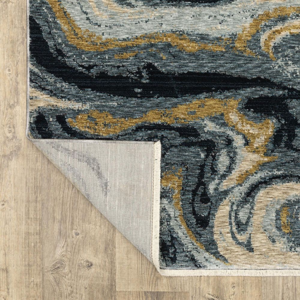 Oriental Weavers Capella Abstract Blue 6&#39;7&quot; x 9&#39;6&quot; Area Rug, , large