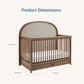 Maxi Cosi Quiet Luxury 3-Piece Nursery Set in Dolce Oak, , large