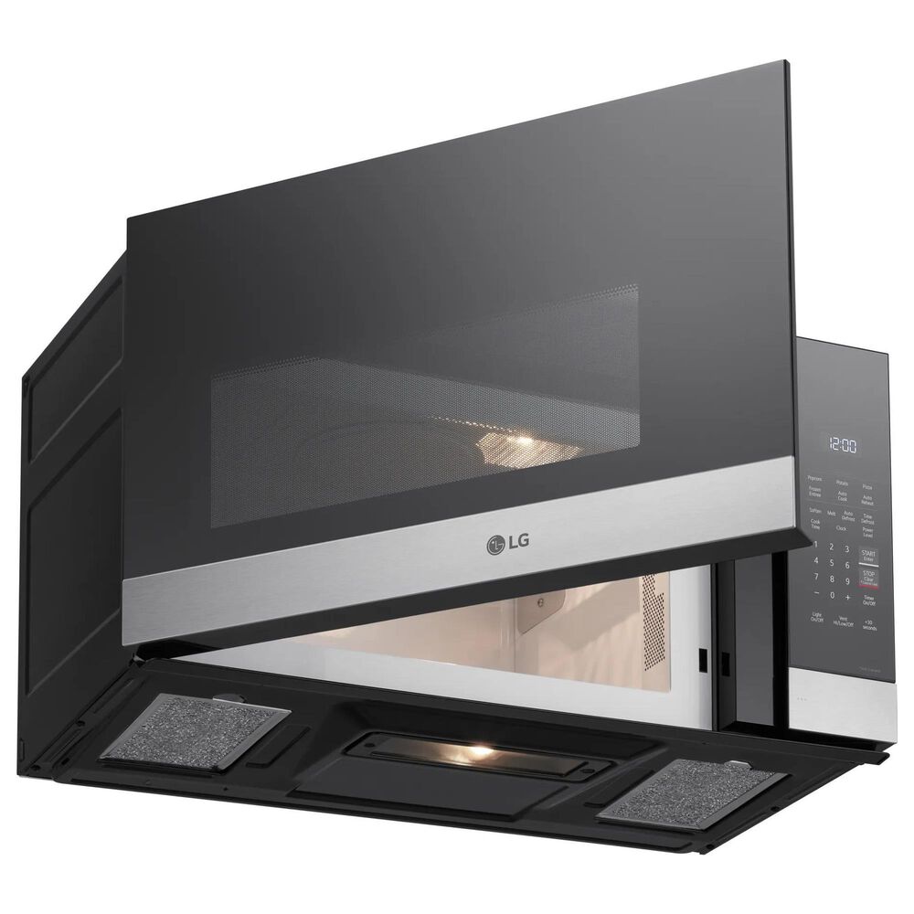 LG 1.6 Cu. Ft. Over-the-Range Microwave Oven in Stainless Steel, , large
