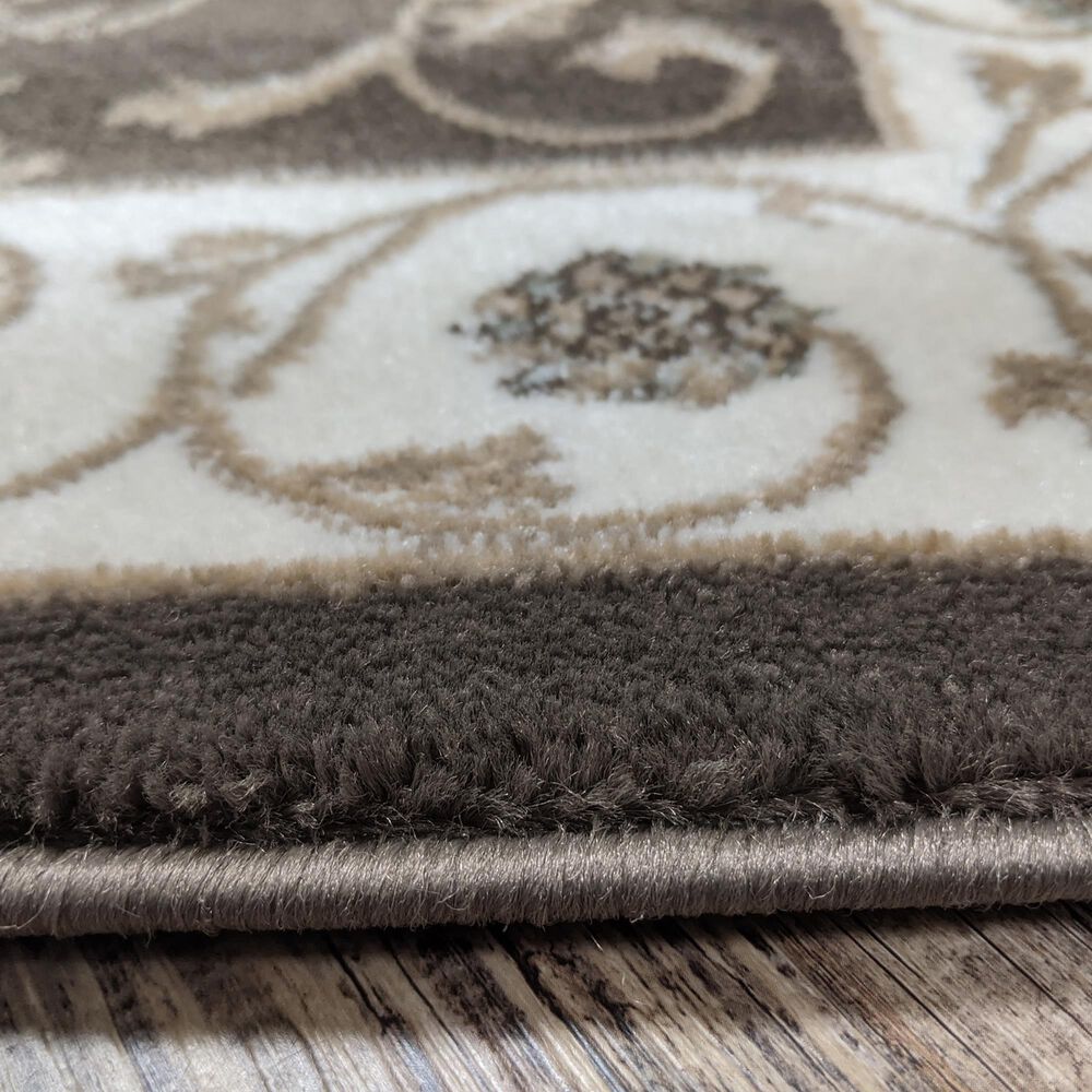 Radici USA Pisa 3743 Brown 7'10" x 10'6" Area Rug, , large