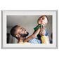 Aura Carver Mat 10" Digital Wi-Fi Photo Frame with Paper Mat in Sandstone, , large