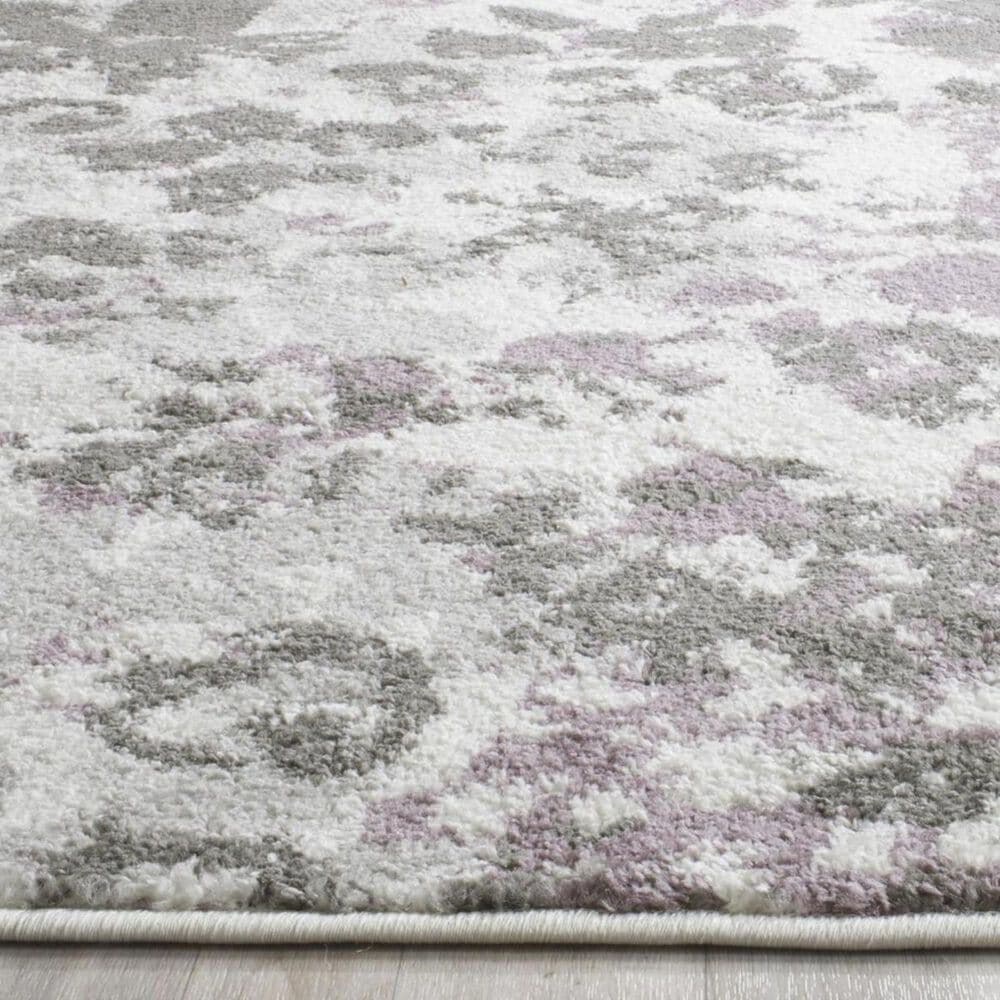 Safavieh Adirondack ADR115L 4&#39; Square Ivory and Purple Area Rug, , large