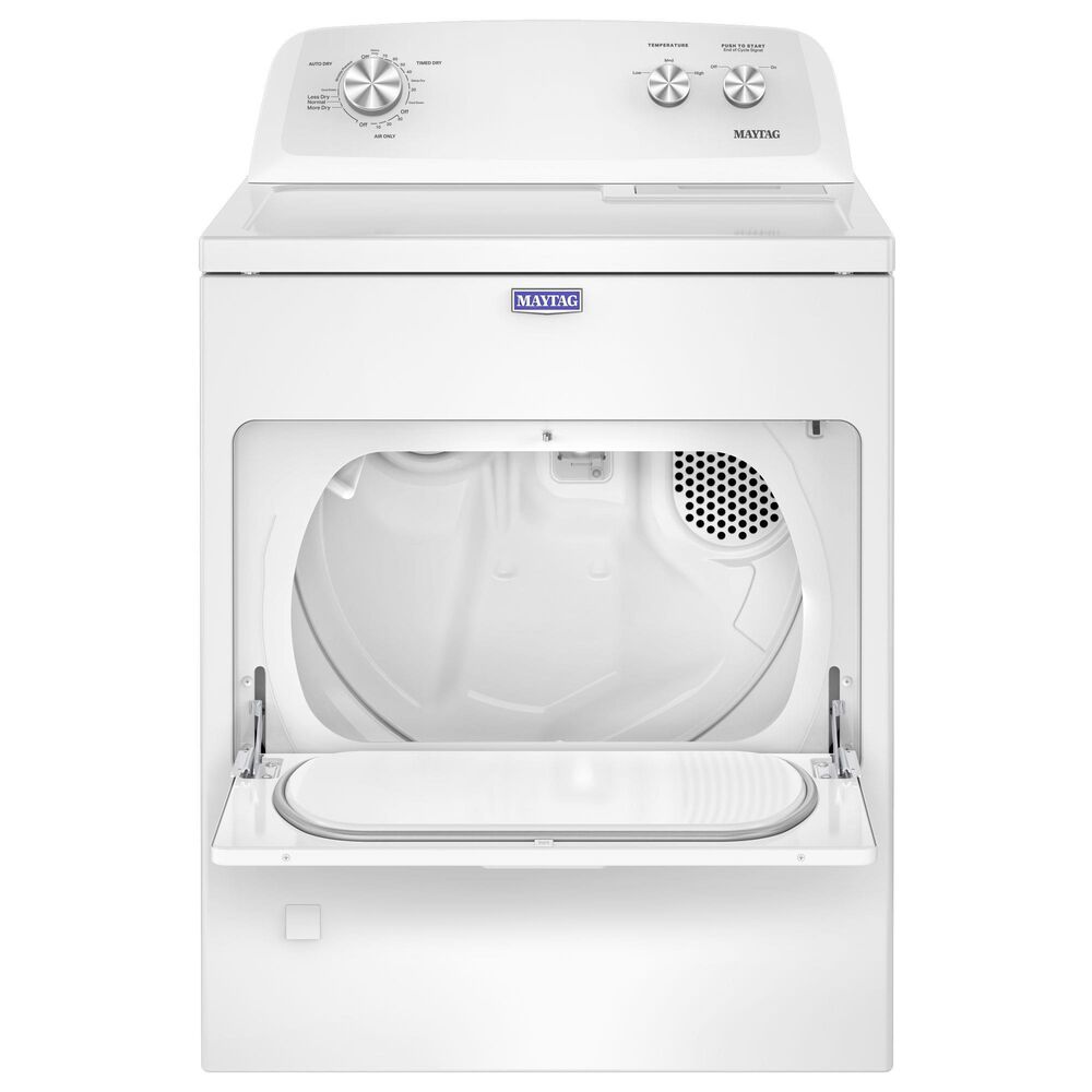 MAYTAG 3.8 Cu. Ft. Top Load Washer and 7 Cu. Ft. Top Load Electric Dryer in White, , large