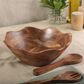 Gibson Overseas, Inc Sandhurst 3-Piece Acacia Wood Salad Bowl Set in Natural, , large