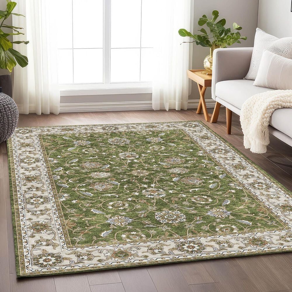 Dalyn Rug Company Hatay 8&#39; x 10&#39; Olive Area Rug, , large
