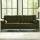 37B Reveon Lakes Stationary Sofa in Olive Velvet, , large