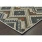 Oriental Weavers Latitude 2X 6"7" x 9"2" Grey Area Rug, , large