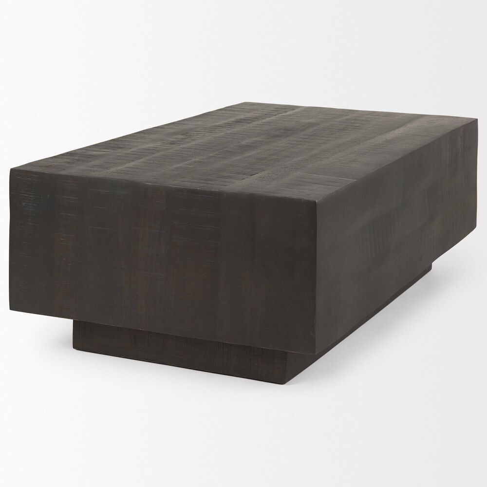 Mercana Hayden Square Coffee Table in Dark Brown, , large