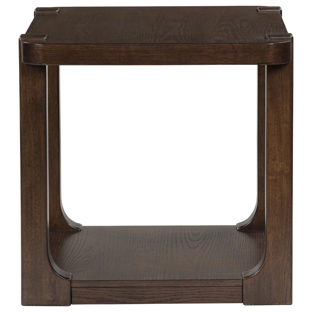 Ashley Breckington End Table in Dark Brown, , large