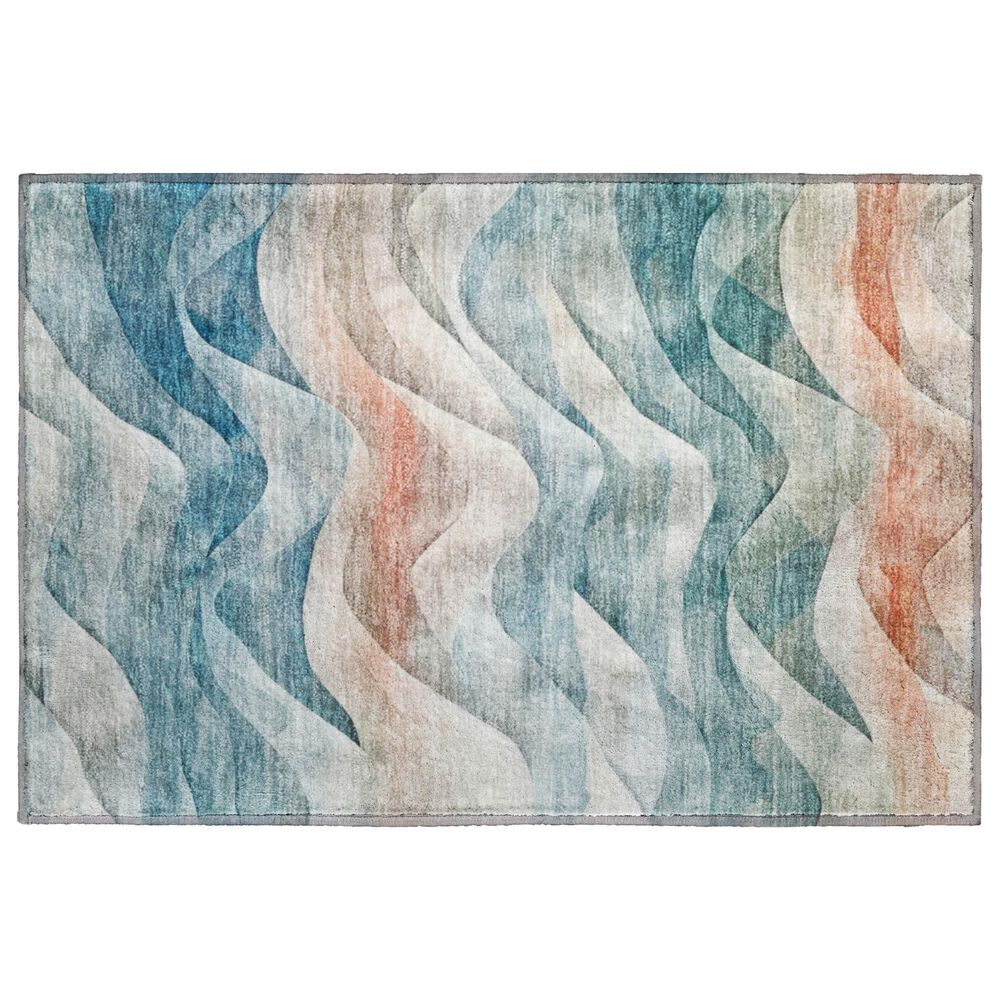 Dalyn Rug Company Pacifica PA3 1"8" x 2"6" Teal Area Rug, , large