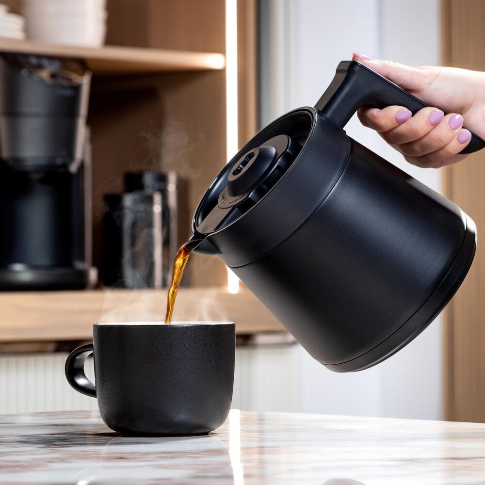 GE Profile Smart Grind and Brew Coffee Maker in Carbon Black, , large