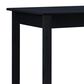 Linon Home Decor Jorissen Counter Height Tavern Table in Dark Charcoal - Table Only, , large