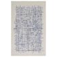 Feizy Maddox 8" x 10" Ivory and Navy Area Rug, , large