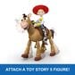 Pixar Giddy-Up Bullseye 12" Scale Action Figure with Remote Control, , large