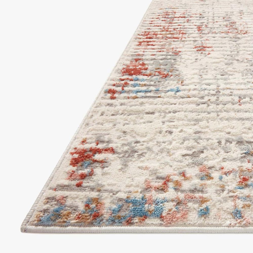 Loloi II Estelle 2&#39; x 3&#39; Ivory and Multicolor Area Rug, , large