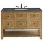 James Martin Vanities Breckenridge 48" Single Bathroom Vanity in Light Natural Oak with 3 cm Parisien Bleu Quartz Top and Rectangular Sink, , large
