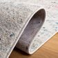 Safavieh Tulum TUL272C Ivory and Blue 8" x 10" Area Rug, , large