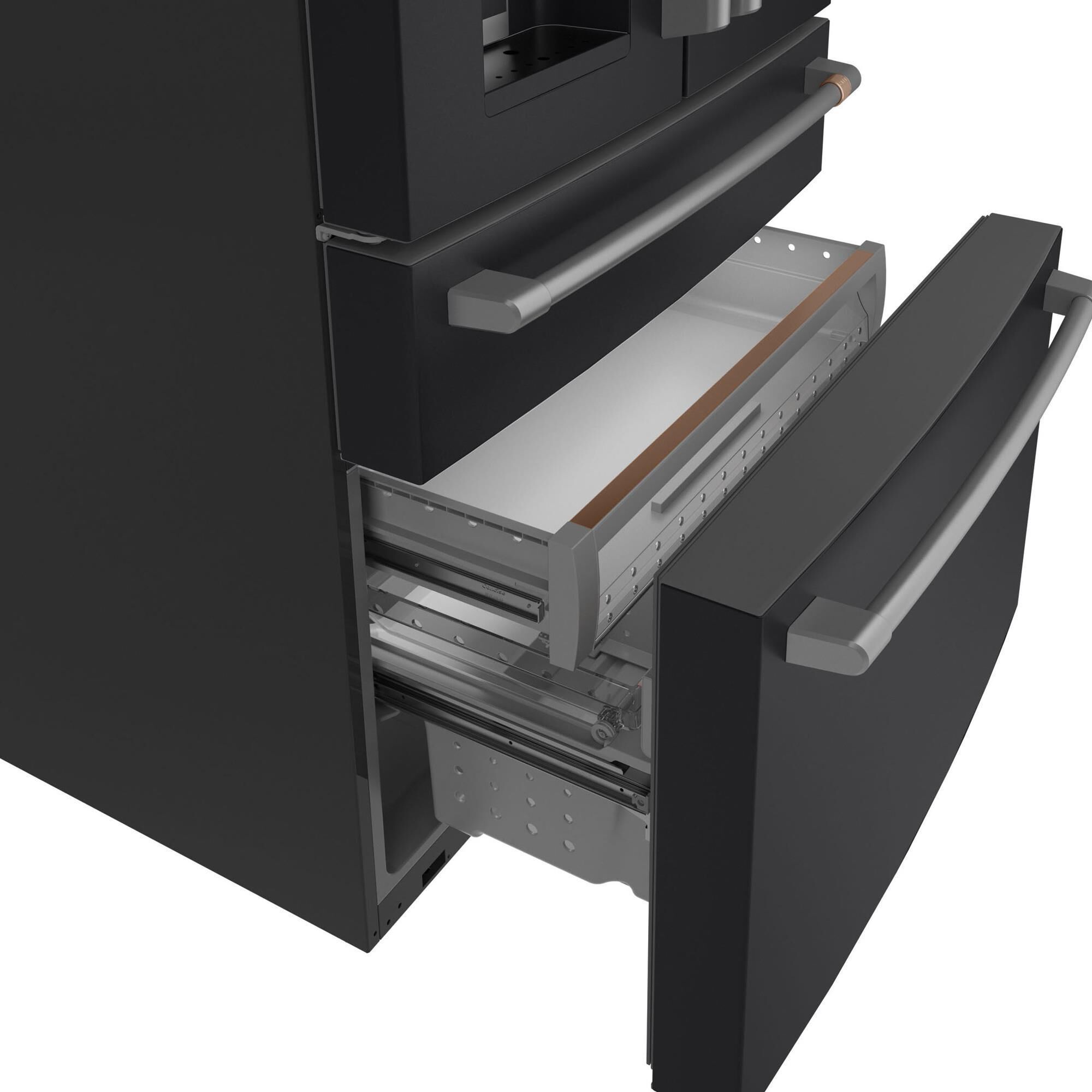 Cafe outlet fridge black