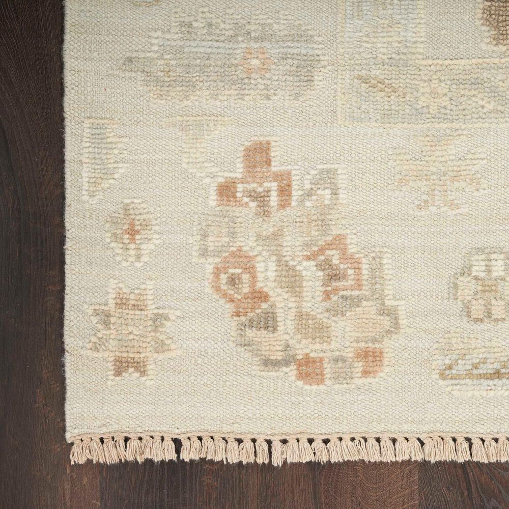 Nourison Whispers 2&#39; x 3&#39; Cream, Grey and Brown Area Rug, , large