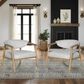 Blue River Autumn Accent Chair in Pebbled Vanilla, , large