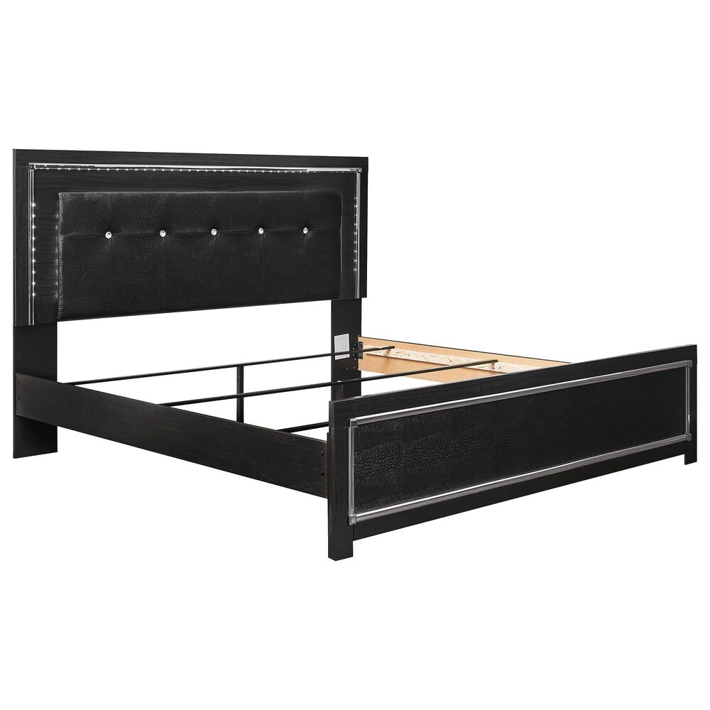 Ashley Kaydell King Panel Bed in Dark Gray, , large