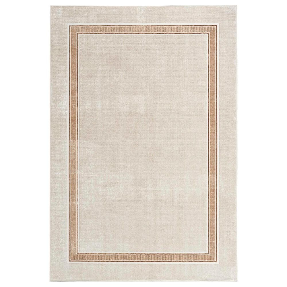 Nourison Glitz 2"3" x 7"6" Ivory Cream Runner, , large