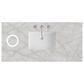 James Martin Vanities Brittany 48" Single Bathroom Vanity in Sage Green with 3 cm Eternal Jasmine Pearl Silestone Top, Rectangular Sink and FreePower Wireless Charger, , large