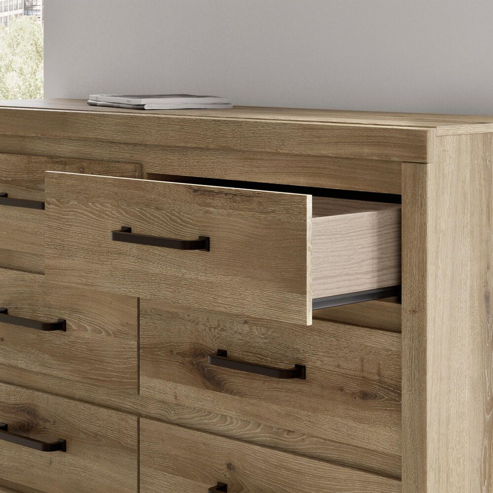 Ashley Brozmont 6-Drawer Dresser in Natural Brown, , large