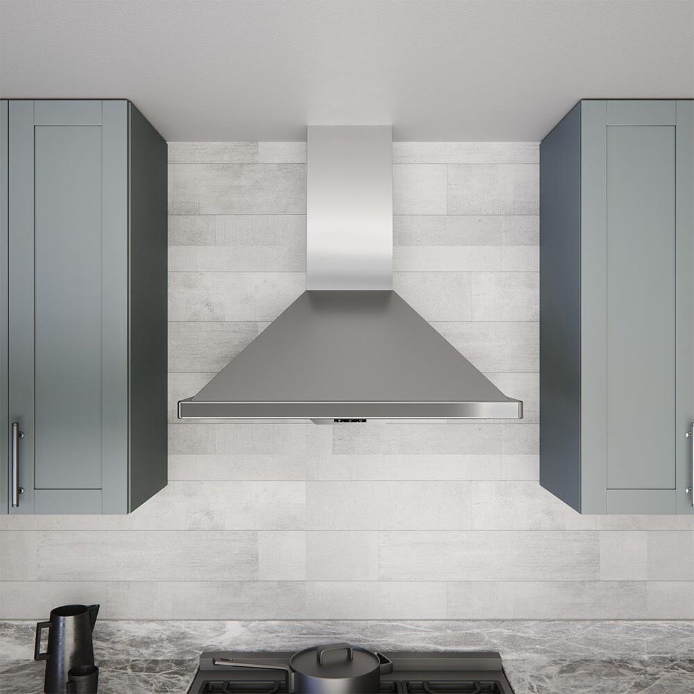 Berkshire Hoods Custom Hood Series 30 Inch Wall Hood in Stainless Steel, , large