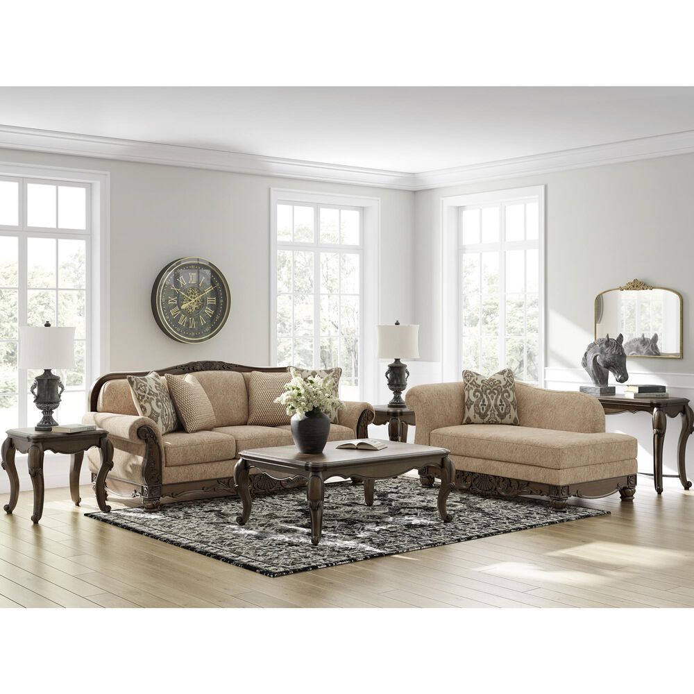 Ashley Chelsworth Stationary Sofa in Golden, , large