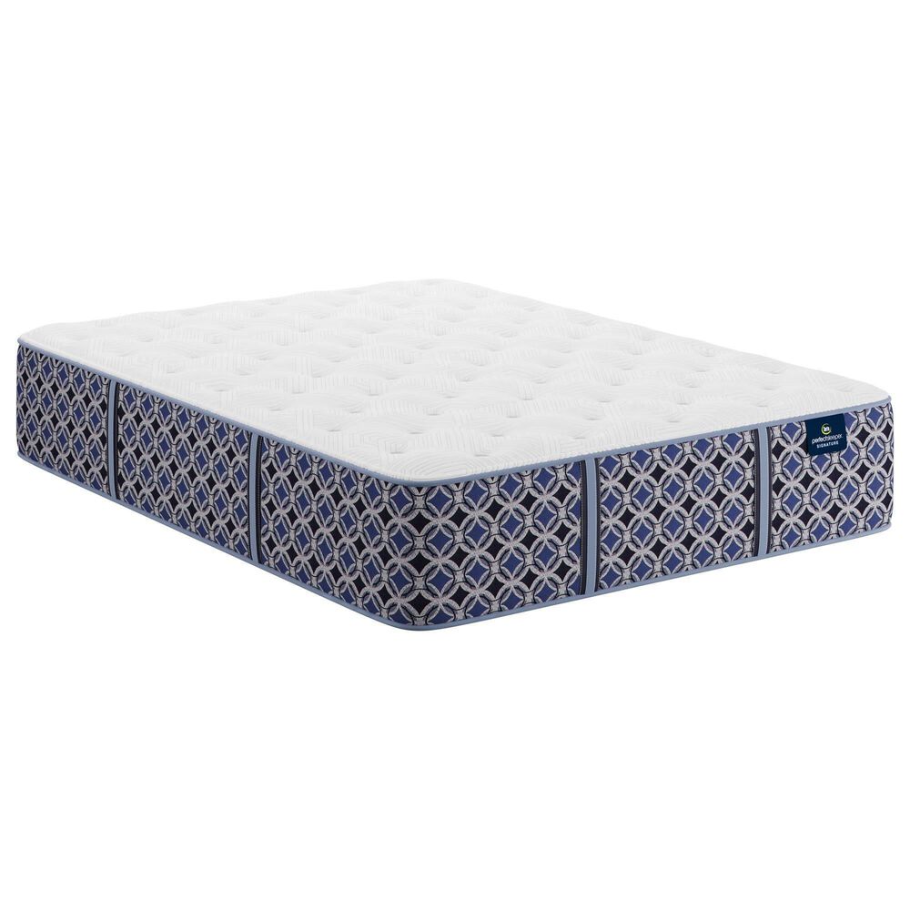 Serta Perfect Sleeper Signature Stevens Park Plush Queen Mattress with Serta Silver Baselogic Adjustable Base, , large