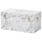 Baxton Studio Brenta Lift-Top Storage Trunk in White and Grey, , large