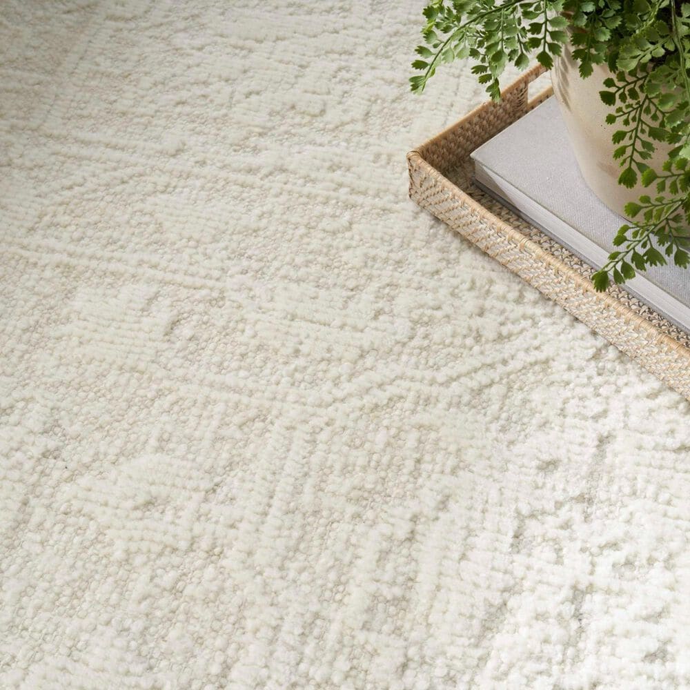 Nourison Blanco BLO01 9&#39;9&quot; x 13&#39;9&quot; Ivory Area Rug, , large