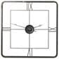 Maple and Jade Open Frame Decorative Wall Clock in Satin Gold, , large