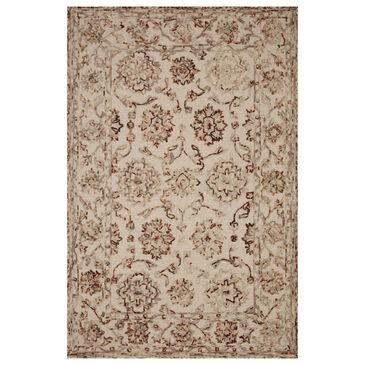 Loloi II Halle HAE-03 7"9" x 9"9" Taupe and Rust Area Rug, , large