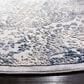 Safavieh Invista 6"7" Round Grey and Blue Area Rug, , large
