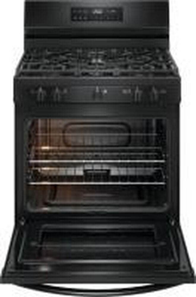 Frigidaire 30&quot; Freestanding Natural Gas Range in Black, , large