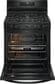 Frigidaire 30" Freestanding Natural Gas Range in Black, , large